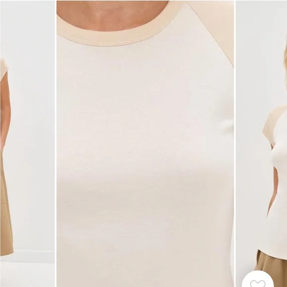 Vince Raglan Color Block Tee - Picture 4 of 6